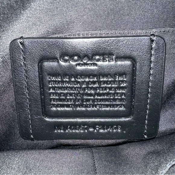 Coach Charles Charcoal Black and Gray F28455 Shoulder Messenger Camera Bag - Picture 9 of 11